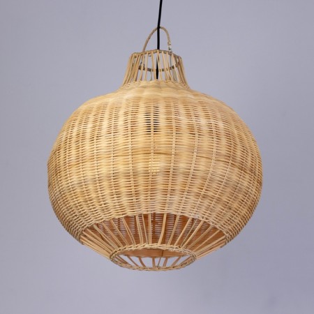 Lamp ceiling from the rattan "William" 1x120W, E27, 50x50x50 cm-2