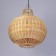 Lamp ceiling from the rattan "William" 1x120W, E27, 50x50x50 cm