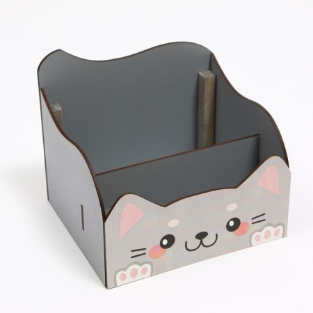 Organizer for stationery "cat" 176 x 150 x 140 mm-1