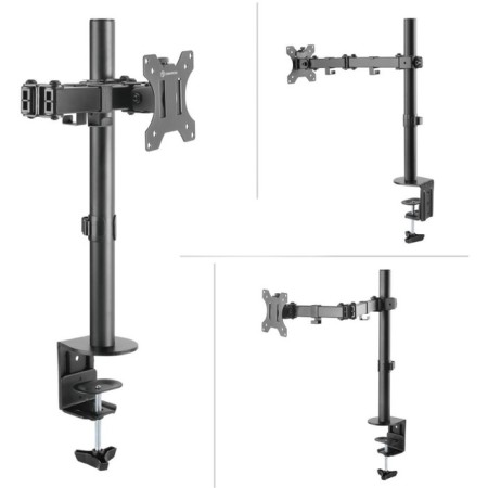Broat Black Black 10 "-32" Max.8kg Table turn and slope for monitors-1