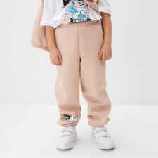 Pants for the girl Minaku: Crush, pink color, height 122 cm