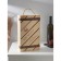 Box for storing the wine "Muscade", 35 × 20 cm, 2 bottles