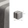 IDAR Pouffer, 460 × 460 × 460 mm, Shenill, Gray Color