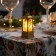 LED figure "Golden Lantern with an owl" 5 × 12 × 5 cm, plastic, batteries AG13x3, glow warm white