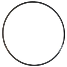 Round overhead/suspended technical unity TRX003-111B, 150x150 cm, black color