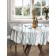 The tablecloth “water plant”, round, Saten, d = 150 cm