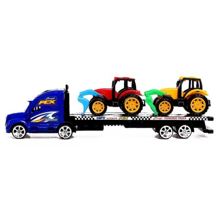 Truck inertial "Avtobos", with tractors, mix-2