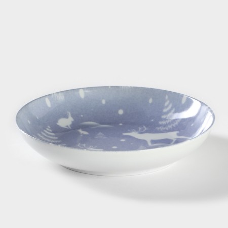 Porcelain plate "Winter Forest", 700 ml, d = 20.5 cm-1