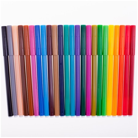 Fleeters 24 Colors Centropen 7790 "Penguins" plastic envelope, line 1.0 mm-1