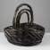 A set of baskets, 48 ​​x 41 x 20/46 cm, 41 x 34 x 17/40 cm, vine