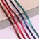 A set of satin tapes "Evening Lights", 5 pcs, size 1 tape: 6 mm × 23 ± 1 m