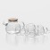Glass Glass Bellatenero Glass "Eco", 5 items: kettle 900 ml, 4 circles 350 ml