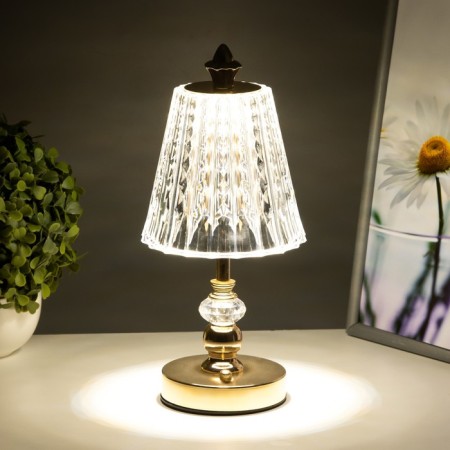 Bella sensory table lamp LED 10W battery gold 12.5x12.5x31 cm-3
