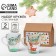 Gift set of New Year's mugs of glass "Curvat and comfort!", 2 pcs