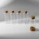 Jars for storing beads d = 3 × 7.3 cm, 5 pcs