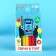 Set of candles for the cake "Happy Birthday", 8 pieces, blue tractor