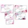 A set of rectangular boxes 10 in 1 "Flower", 30 x 19 x 11 - 12 x 6.5 x 4 cm