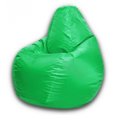 The hand-bag “pear” is positive, size m, diameter 70 cm, height 90 cm, oxford, light green color