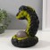 New Year's piggy bank "Mini gummi" 12x12x17 cm, black and green
