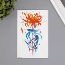 Tattoo on the body color 