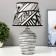 Gette table lamp E14 15W white-black 34x20x20cm Risalux