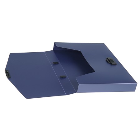 A4 Portfire folder, 1 department, 700 μm, calligrata, up to 300 sheets, blue-3