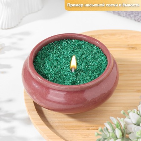 Follow candle, 100 g, green-1