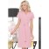 Female dress "All on the lips", size 52