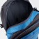 Tourist backpack on lightning, 22/27 l, 3 external pockets, with extension, blue color