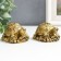 NECK Polystone for bronze "Two scoops with symbols on the shells" set 2 pcs 3.5x5.5 cm