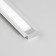Spearly Uniel profile for LED tape, 2 m, 22 × 7 mm, matte Disperial