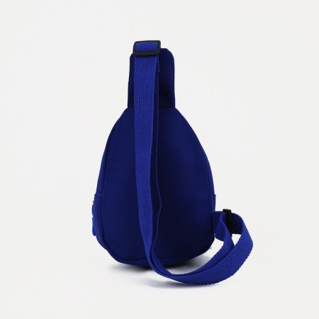 Baby bag with lightning, over the shoulder, blue color-1