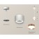 Suspended Ambrella Light, XP8110012, GX53 LED 12 W, white sand, pink gold color