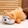 Soft toy "Corgi-Slick", size 35 cm, redhead color