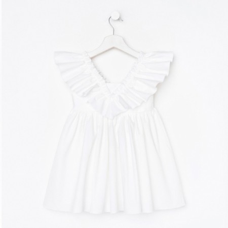 Baby dress KAFTAN "Butterfly", p. 34 (122-128), white-5