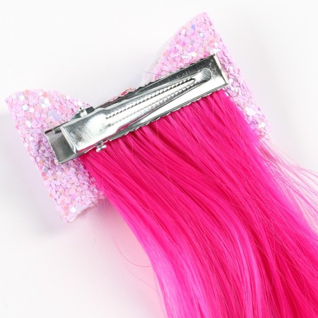 Hair strand on a hairpin, 40 cm-2
