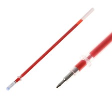 Gel rod 0.5 mm, (needle -shaped writing node), 128 mm, ink red