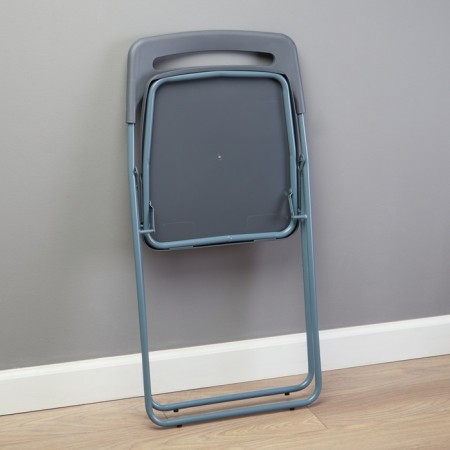 Стул складной, серый-3