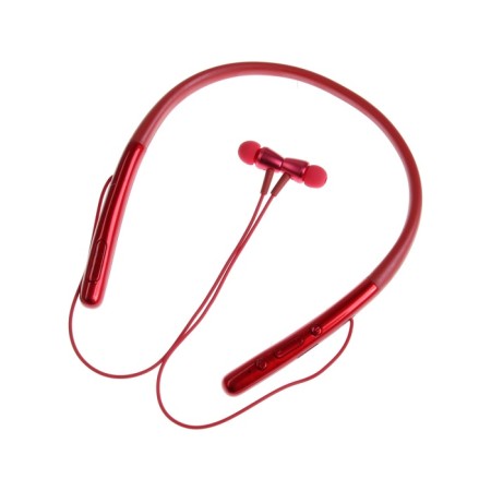 Sports headphones Wi-H700, wireless, vacuum, Tue 4.2, microphone, 100 mAh, red-4