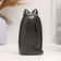 Piggy bank "Cat Murzik" black and white, 15 cm