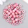 Beads for creativity plastic "Marble. Lilac" d = 1 cm set 20 g