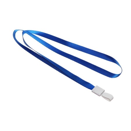 Baiga tape, width-10 mm, length-80 cm, with plastic holder, blue