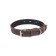 Collar leather dimensionless "zoonik", Osh 30-60 x 3 cm, mix of flowers