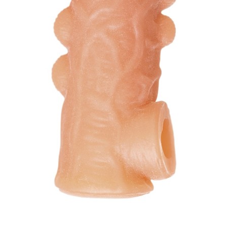 Kokos nozzle is realistic with additional stimulation, TPE, bodily, 15.6 cm, l-4