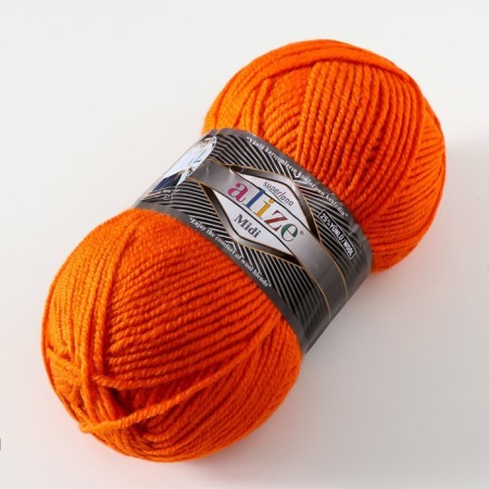 Yarn "Superlana Midi" 25% wool, 75% acrylic 170m/100g (225)-1