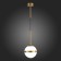 STL LUCE Sus. SL1157.303.01. Arbe. 1x40 W, E14, 20.3x20.3x45 cm, bronze color