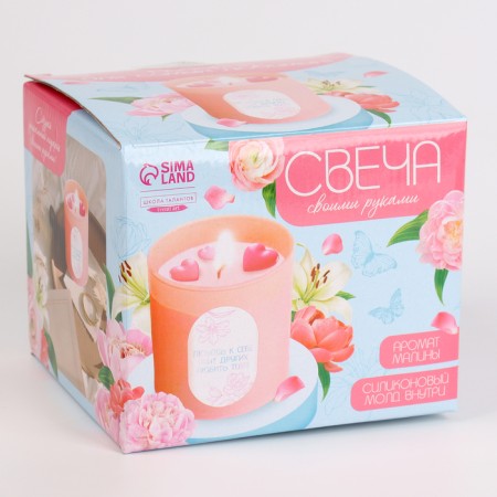 With your own hands. Creation of candles with molding elements, a set for creativity-5