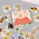 Stickers for creativity "Art and music" embossing gold set 48 pcs 9x7x0.8 cm