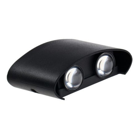 Front Farrier "Semesfer", FSD-072, 4 W, 4000K, 2 rays, IP65, 220 V, plastic, black 100842