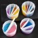 Silicone glass for fluid art, 4 sections, volume - 200 ml